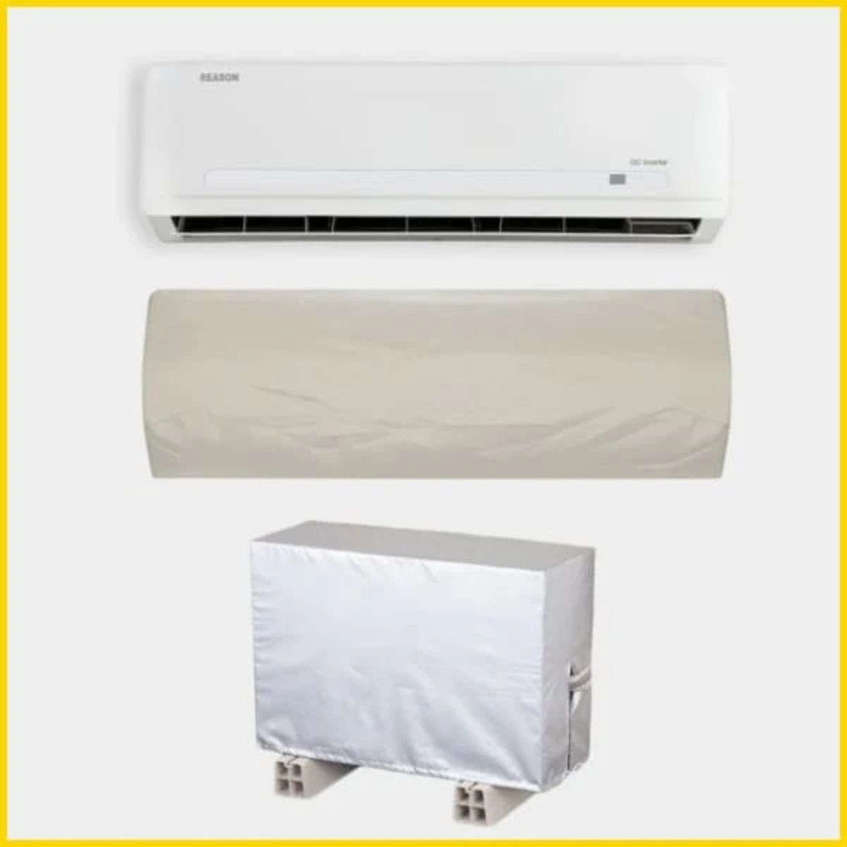 AC Cover Indoor + Outdoor Cover Parachute Waterproof Fabric